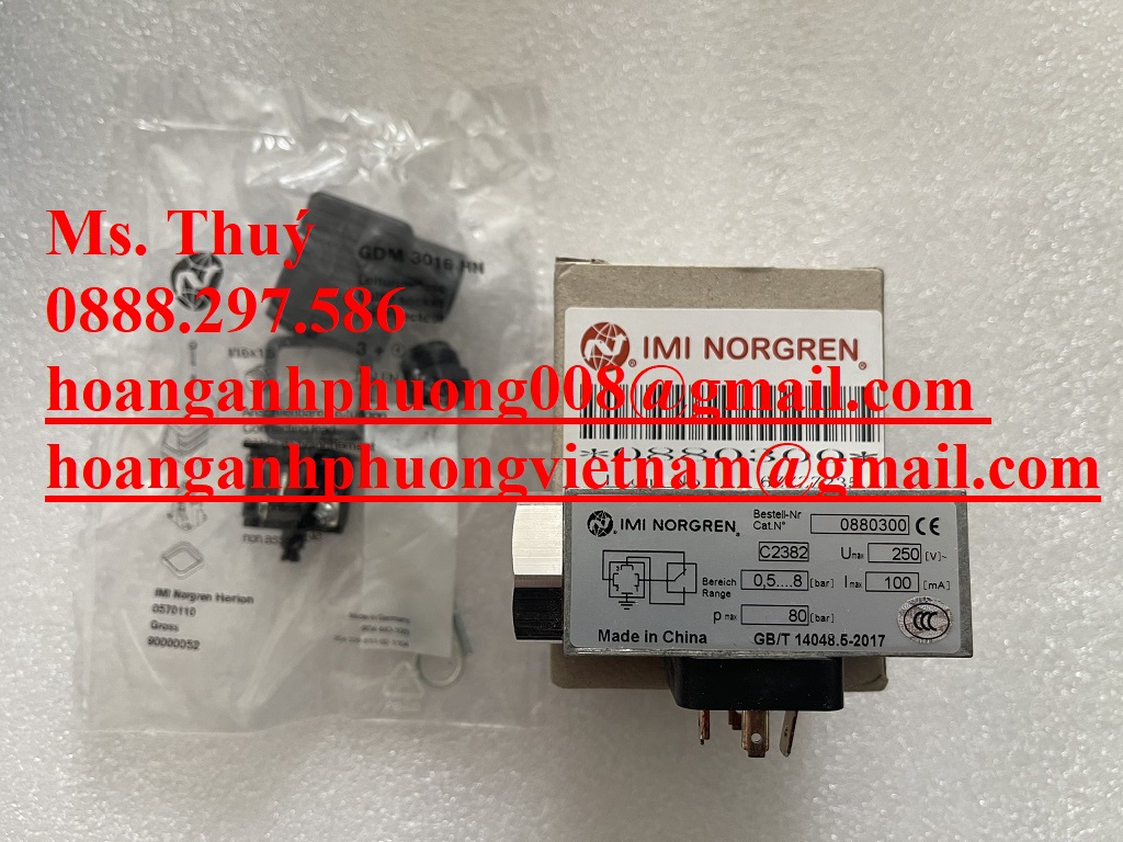 Norgren 0880300 - Công tắc áp suất giá tốt - New 100%